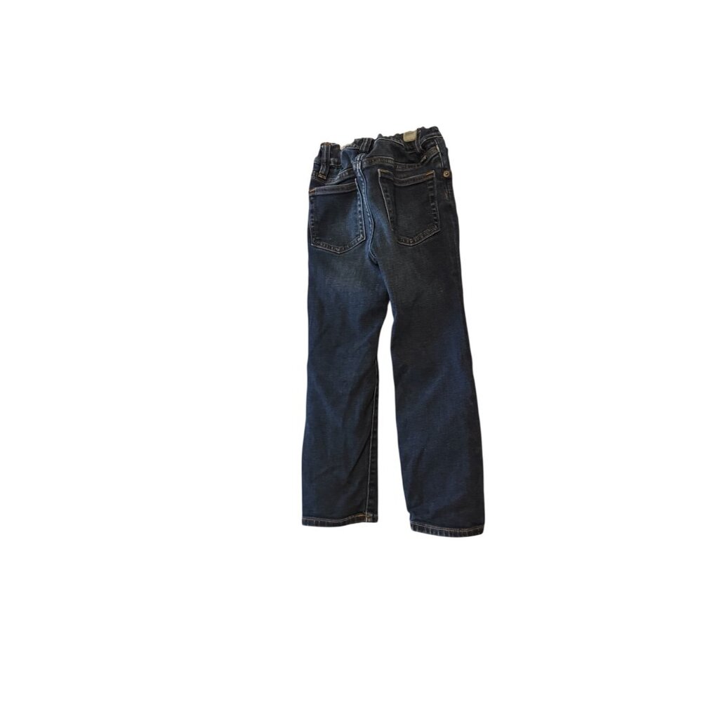 Crewcuts Dark Wash Jeans Size 5 Classic Slim Fit Adjustable Waist - Picture 2 of 3